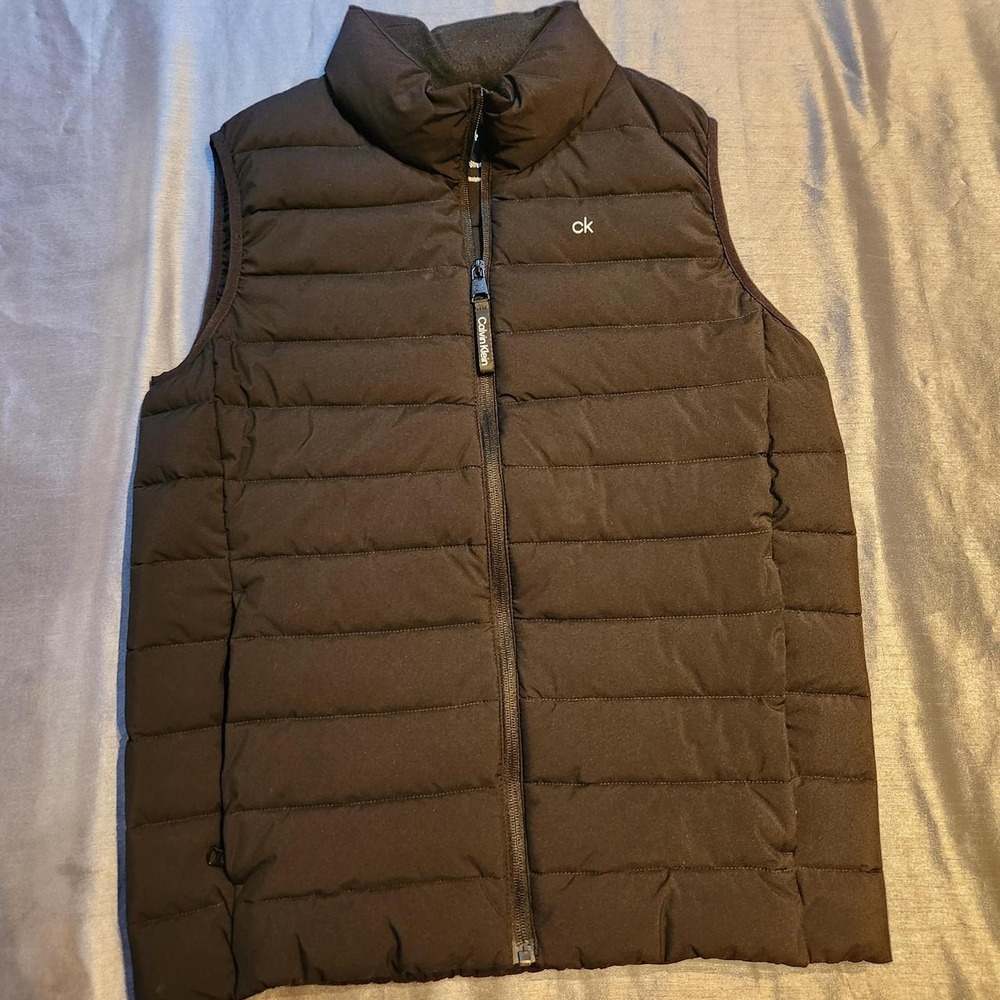 Black Puffer‎ Vest by Calvin Klein